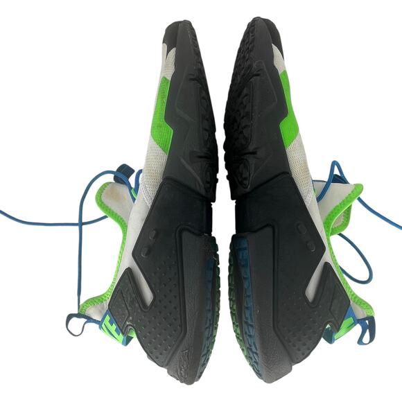 Nike Air Huarache Drift Shoes Mens Size 13 White Blue AH7334-102 Sneakers - Picture 9 of 12